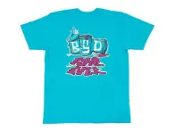 BSD "Spillage" T-Shirt - Aqua