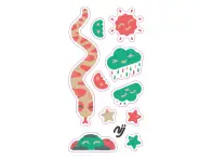 Bumbinos "Splash Pack" Kids Schutzblech Set - vorne + hinten