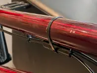 B-Ware - Mankind Bike Co. "International 20" 2021 BMX Rad - Gloss Trans Red