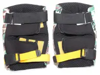 B-Goods - TSG "Roller Derby 2.0" Knee Pads - Camo / Yellow
