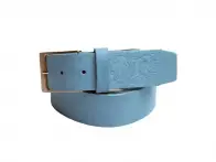 Chico "Classico Leather" Belt cyan
