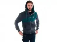 Chico Clothing "Bendform Grau/Grün" Zipper