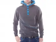 Chico Clothing "Buttoner" Hooded Pullover