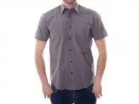 Chico Clothing "Fil A Fil grau" Hemd