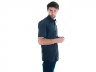 Chico Clothing "Fil A Fil" Hemd schwarz