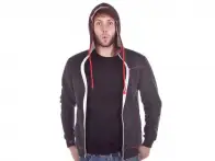 Chico Clothing "Slice grau/rot" Zipper