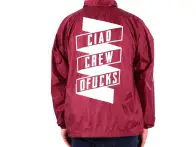 CIAO "Zero Fucks" Jacke - Maroon