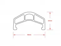 Cinema Wheel Co. "888" BMX Rim