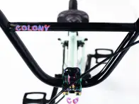 Colony Bikes "Inception 18" 2018 BMX Rad - 18 Zoll - Mint/Rainbow