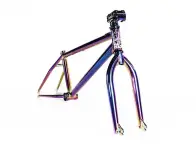 Colony "Burna" BMX Rahmen/Gabel/Vorbau Set - Oil Slick