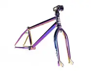 Colony "Castaway" BMX Frame/Fork/Stem Set - Oil Slick