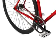 Creme Cycles "Vinyl Solo" 2015 Fixed Gear Bike - Infrared