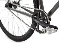 Creme Cycles "Vinyl Solo" 2015 Fixed Gear Rad - Silver