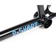 Cult "2 Short IC" 2020 BMX Frame - Brakeless - Black