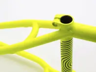 Cult "AK" 2015 BMX Frame - Neon Yellow