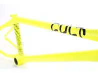 Cult "AK" 2015 BMX Frame - Neon Yellow
