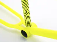 Cult "AK" 2015 BMX Frame - Neon Yellow