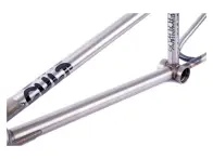 Cult "Chase Dehart"  BMX Rahmen - Matte Clear Raw