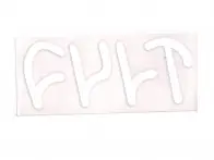 Cult "Die Cut" Sticker