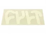 Cult "Die Cut" Sticker