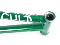 Cult "Hawk" 2023 BMX Frame - Chase Hawk (Metallic Green)
