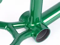 Cult "Hawk" 2023 BMX Frame - Chase Hawk (Metallic Green)