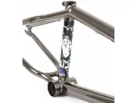Cult "Hawk Preston" 2020 BMX Rahmen - Black Chrome