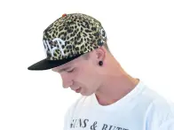 Cult "Leopard Snapback" Kappe