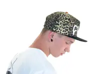 Cult "Leopard Snapback" Kappe