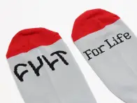 Cult "Logo" Socken - Grey