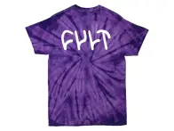 Cult "Richie" T-Shirt - Purple Tye Dye