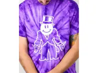 Cult "Richie" T-Shirt - Purple Tye Dye