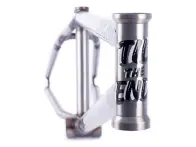 Cult "Shorty" BMX Frame - Matte Clear Raw