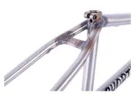 Cult "Shorty" BMX Frame - Matte Clear Raw