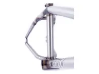 Cult "Shorty" BMX Frame - Matte Clear Raw