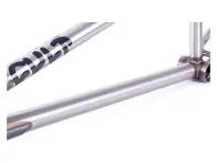 Cult "Shorty" BMX Frame - Matte Clear Raw