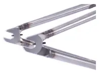 Cult "Shorty" BMX Frame - Matte Clear Raw