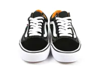 Cult X Vans "Old Skool Pro" Shoes - Black/White/Orange