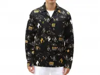 Dickies "Bettles AOP" Hemd - Black