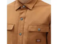 Dickies "Duck Canvas-Shacket" Jacket - Brown Duck