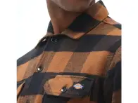 Dickies "Sacramento" Hemd - Brown Duck