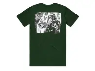 Doomed Brand "Evil Dumb" T-Shirt - Forest Green