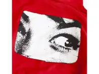 Doomed Brand "Eye" Hooded Pullover - Red