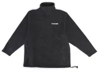 Doomed Brand "Fleeced Half Zip" Pullover - Black
