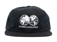 Doomed Brand "Globe" Cap - Black
