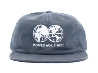 Doomed Brand "Globe" Kappe - Panel Blue