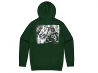 Doomed Brand "Good Evil Shit Dumb" Hooded Pullover - Forest