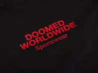 Doomed Brand "Hate Us Coach" Jacke - Black