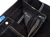 Doomed Brand "Heavies 01" Hose - Black Denim
