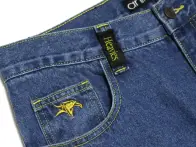 Doomed Brand "Heavies X Animal" Pants - Blue